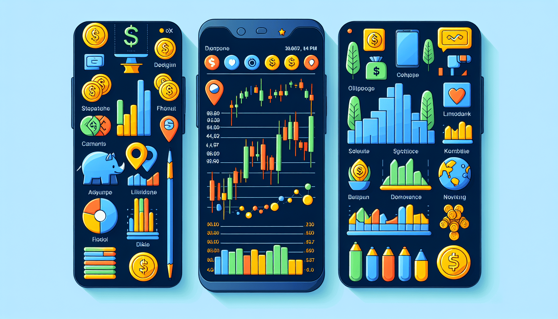 Comparación de aplicaciones móviles para traders Forex